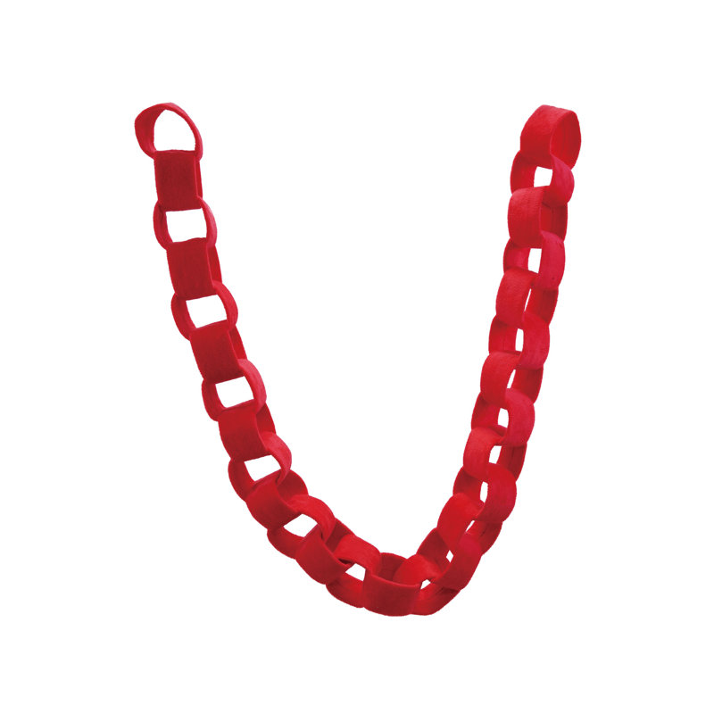 Velvet Chain Link Garland