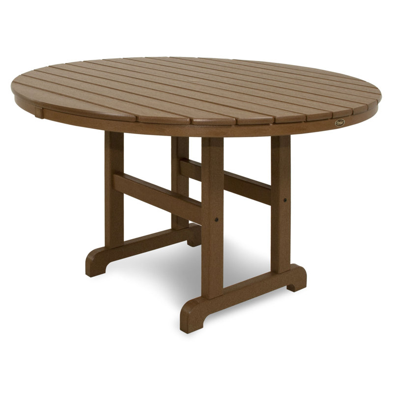 Table de salle à manger POLYWOOD Monterey Bay, 36 po, Noir