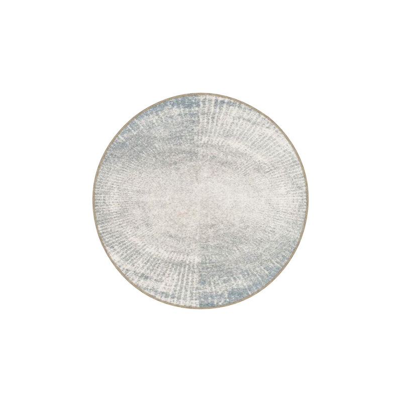 Soft Patterned Woven Base Washable Rug, Runner 4'11" x 9'10" Rug Pad Included