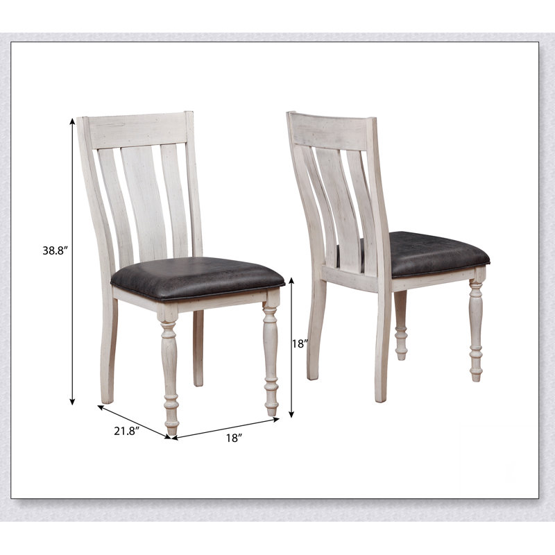 Ensemble de 2 chaises de salle à manger Arch