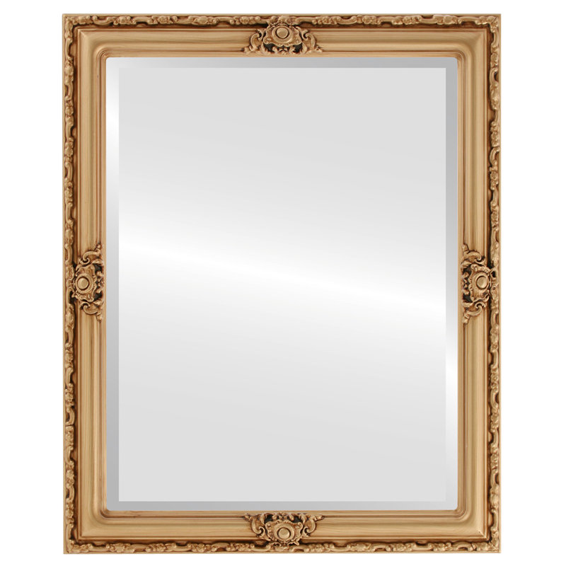 Valrie Wood Wall Mirror, 26" H x 20" W