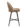 Etna Swivel Upholstered Counter Stool with Metal Frame