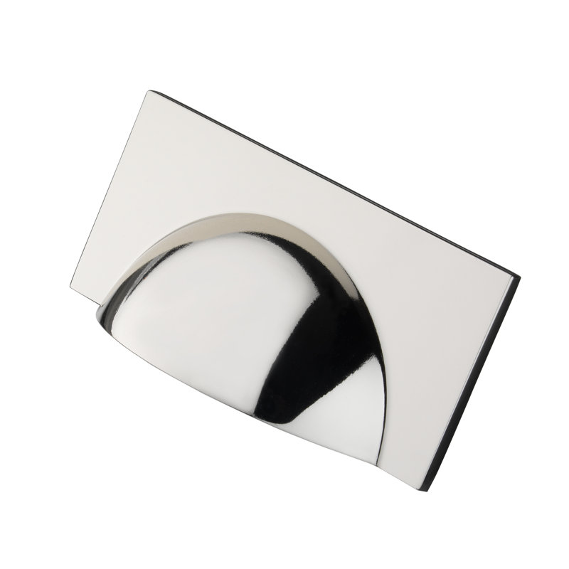 Square Cup Pull, Chrome