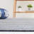 Martha Stewart Cotton Striped Rug in Light Gray-73725335