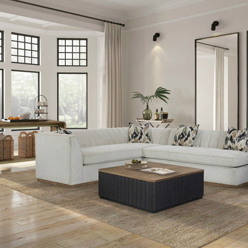Channel Armless Loveseat