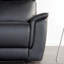 Causeuse inclinable en cuir 62,6 po Amma-1919150731