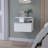 Augusta Floating Nightstand With 2-Tier Shelf And 1-Drawer-1838579153