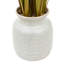 Potted Grass with Yellow Wildflower
