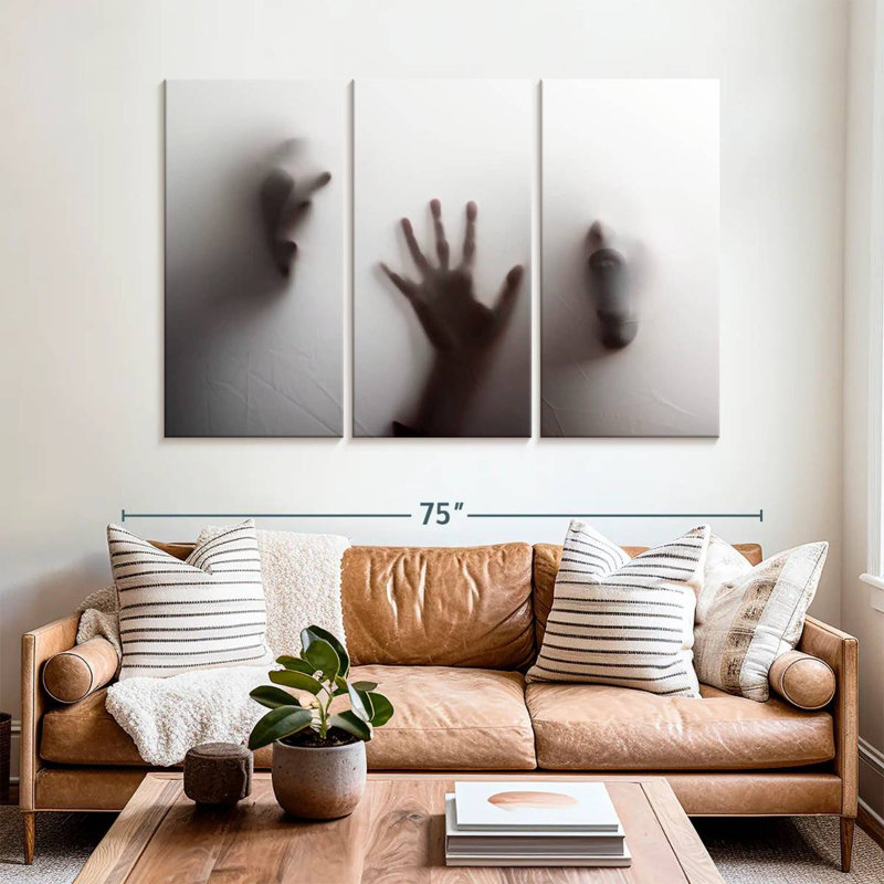 Kelan Spooky Silhouettes, 42" H x 65" W