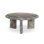 Dakota Nesting Coffee Table- Small-Dark Taupe Marble Solid