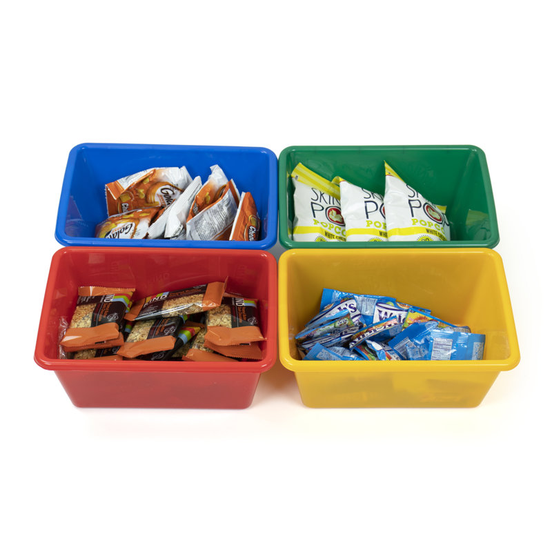 Ensemble de bacs de remplacement en plastique, Multicolore, Simple