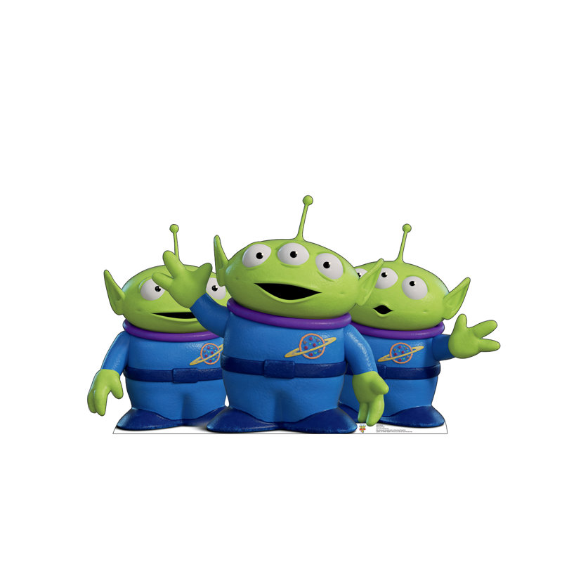 Toy Story 4 Aliens Life-Size Cardboard Standup
