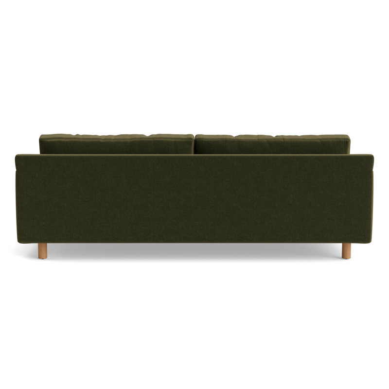 Hunter No Welt 90 Sofa, Performance Velvet - Balsam, Natural