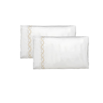 Diana Embroidery By DEA Sateen Pillow Case