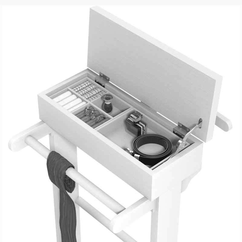 Bramall Valet Stand, White