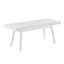 Banc à lattes en bois massif blanc-1968297788