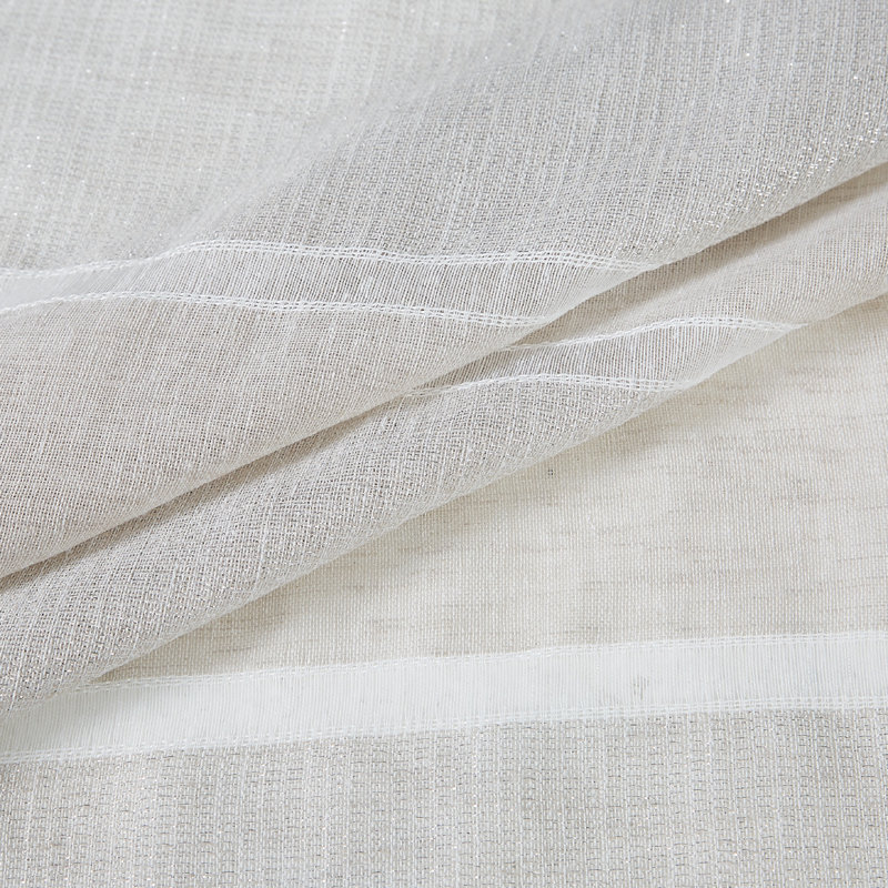 Striped Shower Curtain, Linen
