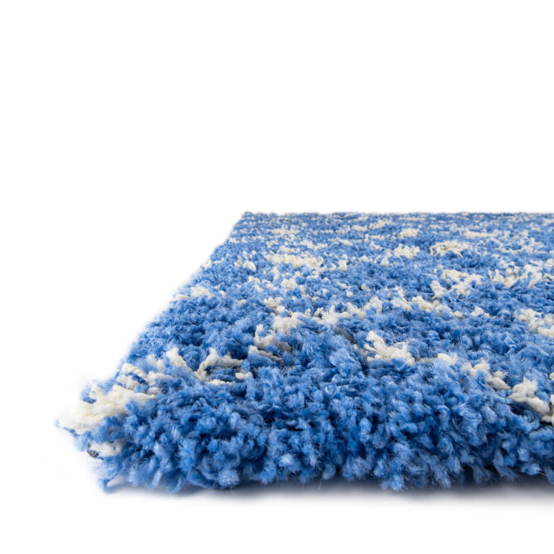 Tapis à poils longs Griego, Carré 6 pi