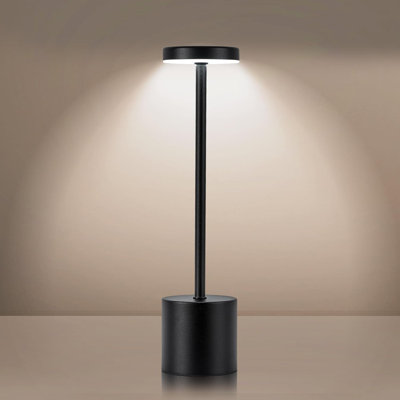 Rechargeable Cordless Table Lamp, Touch Control, 3 Color Temperatures -  Ivy Bronx, F46254BBC5D940D2A5F378932C5BC076