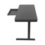 Modern 55.12 in W x 23.62 in D Electric Height Adjustable Standing Desk with Drawer & USB Ports-1880475564