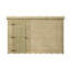 10 Ft. W x 7 Ft. D Shiplap Pent Wooden Shed