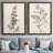 " Neutral Botanical Study V " 2 - Pieces-263484156-263713352-263713346