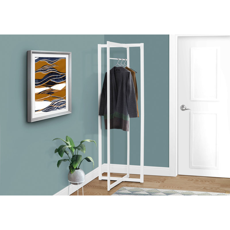 Metal Freestanding 3 - Hook Coat Rack
