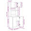 Kitchen Cabinet 60X50x180 Cm Engineered Wood-746438121