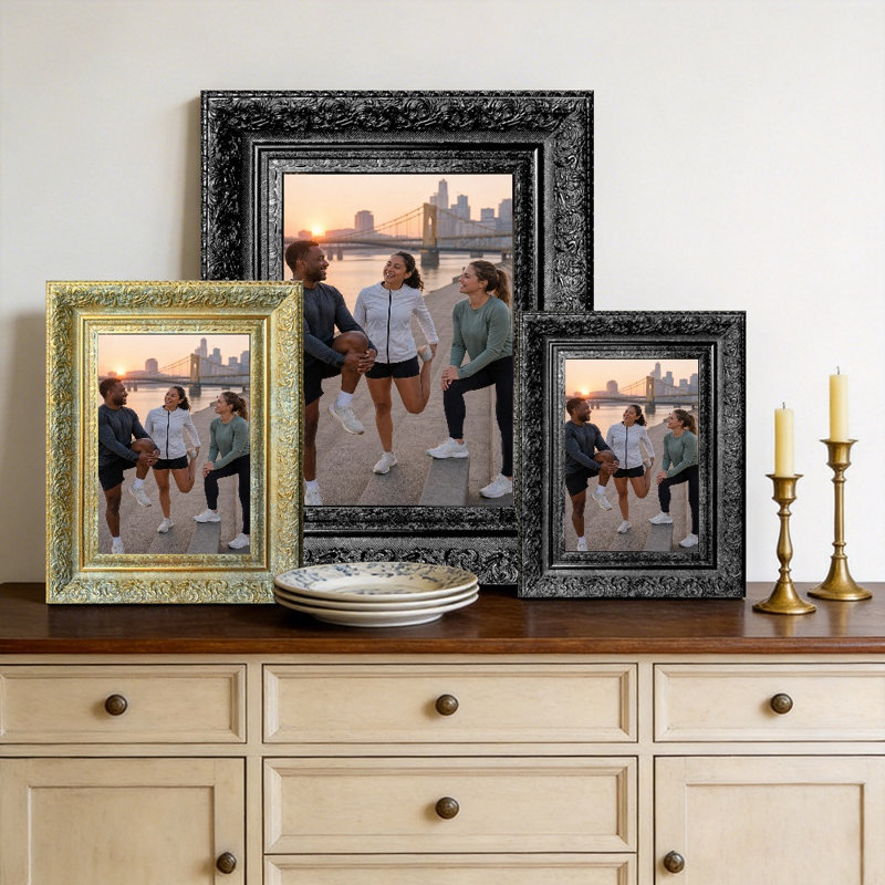 Cadre photo 5 pièces x 7 po 1PC pour présentation de photos de famille