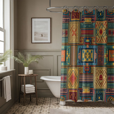 Tribal Prints - Rideau de douche Premium