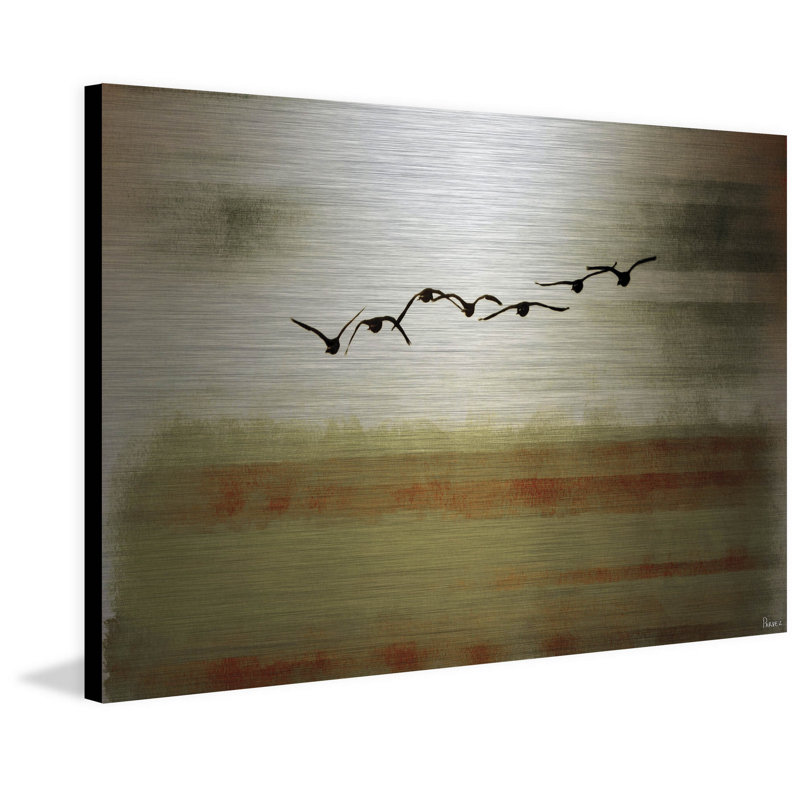 «Sun Flight on Metal» par Parvez Taj, reproduction, 30 po x 45 po