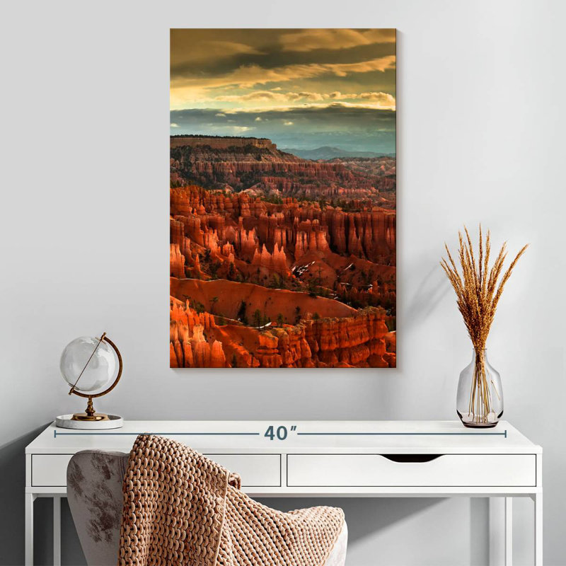 Alvord Bryce Canyon In Summer, 30" H x 20" W