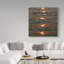 Cattima «Sunset Zen Reflections», reproduction de photo sur toile tendue-30316470