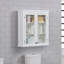 Carruthers 68.58cm x 73.66cm Wall Mounted Cabinet