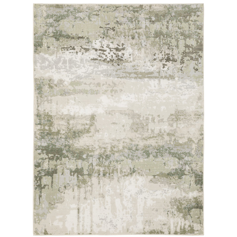 Belinda Abstract Indoor Rug, Rectangle 3'3" x 5'