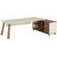 Bureau de direction en L 78,7 po