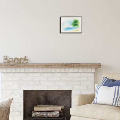 Au-506-Giclée, peinture de palmier simple par Lil 'Rue