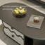 Rock Slab Coffee Table with Metal Frame and Drawer-1106173266-1106173269