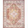Tapis en polyester / polypropylène Heritage en rouille / ivoire