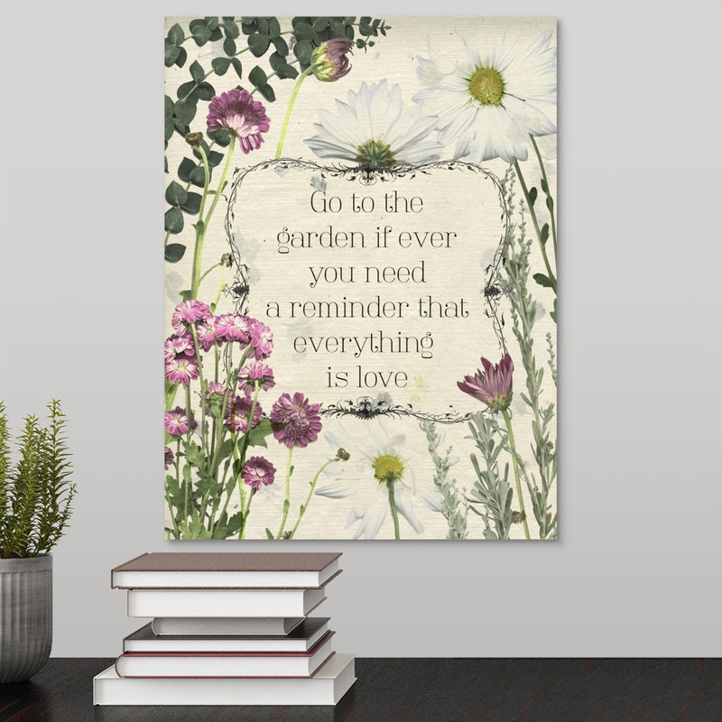 « pressed citation ii », art textuel sur toile, Toile tendue, H 16 po x l 12 po x P 1,5 po