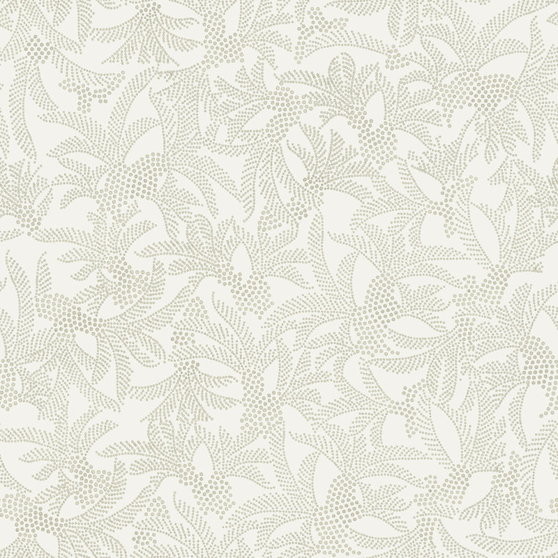 Yuki Osada Floral Wallpaper Double Roll, Oatmeal