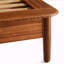 Lit plateforme moderne en bois massif de style Mid-Century Simon-284685952-284685953