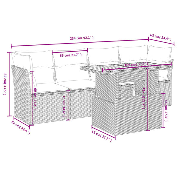 Dimensions du produit