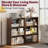 3-Tier Bookcase, Book Shelf, Open Storage Shelf, for Living Room, Home Office, Dinning Room-1401491297