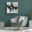 Art mural sur toile tendue - «Find Your Light» de Cody Hooper pour décoration de salon, de chambre à coucher ou de bureau - 18 x 18