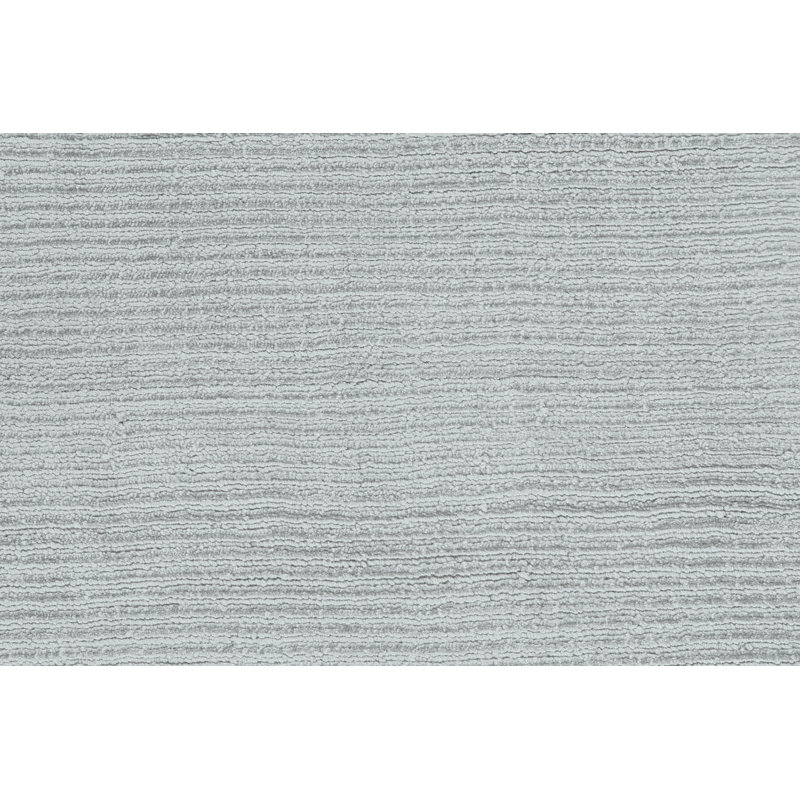 Tapis brume crocheté à la main Riaria, Rectangle 3 pi 6 po x 5 pi 6 po