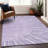 Premium Machine Washable Prisco Lavender Rug-1930124738