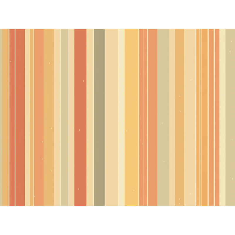 Tanica Room Darkening Curtain Pair, 40" W x 61" L, Orange/Beige
