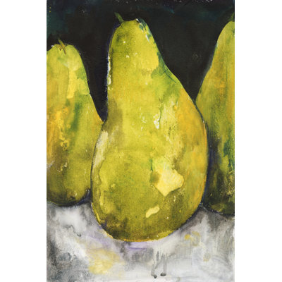Pear Together I by Joyce Combs - Wrapped Canvas Print