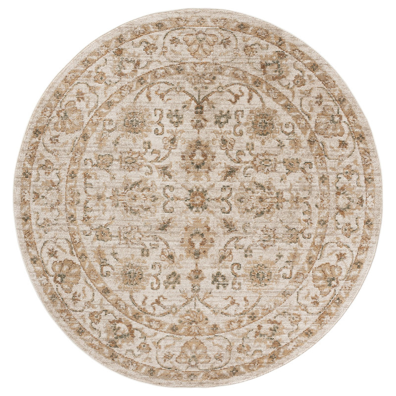 Hazel 514 Performance Oriental Rug, 6' X 6' Round